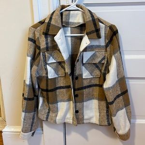 Brown and White Jacket